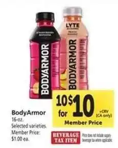 Safeway BODYARMOR offer