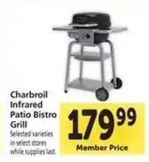 Safeway Charbroil Infrared Patio Bistro Grill offer