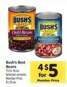 Safeway Bush's Best Beans offer