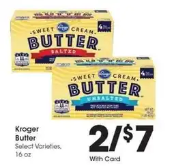 Kroger Kroger Butter offer