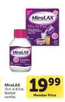 Safeway MiraLAX offer