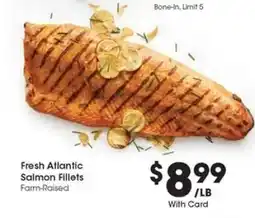 Kroger Fresh Atlantic Salmon Fillets offer