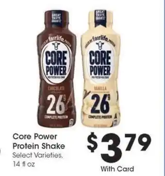 Kroger Core Power Protein Shake offer