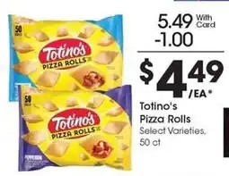 Kroger Totino's Pizza Rolls offer