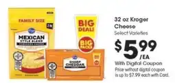 Kroger Kroger Cheese offer