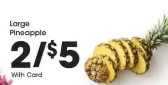 Kroger Large Pineapple offer