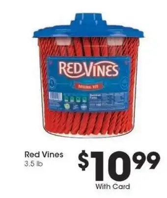 Kroger Red Vines offer
