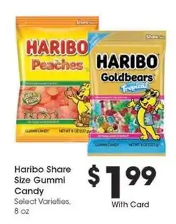 Kroger Haribo Share Size Gummi Candy offer