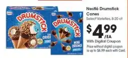 Kroger Nestle Drumstick Cones offer
