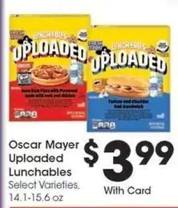 Kroger Oscar Mayer Uploaded Lunchables offer