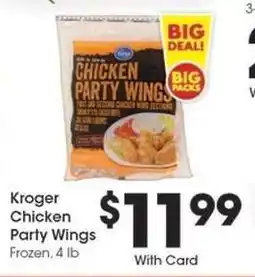 Kroger Kroger Chicken Party Wings offer