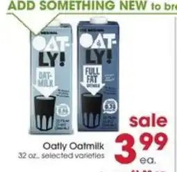 Giant Eagle OATLY Oatmilk offer