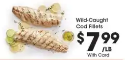 Kroger Wild-Caught Cod Fillets offer