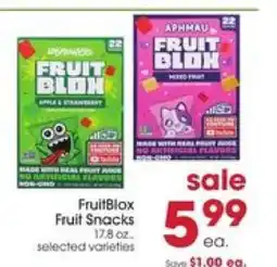 Giant Eagle FruitBlox Fruit Snacks offer