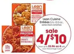Giant Eagle Lean Cuisine Entrees offer