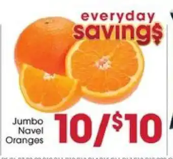 Giant Eagle Jumbo Navel Oranges offer