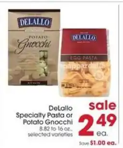 Giant Eagle DeLallo Specialty Pasta or Potato Gnocchi offer