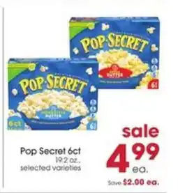 Giant Eagle Pop Secret 6ct offer