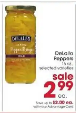 Giant Eagle DeLallo Peppers offer