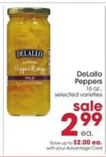 Giant Eagle DeLallo Peppers offer