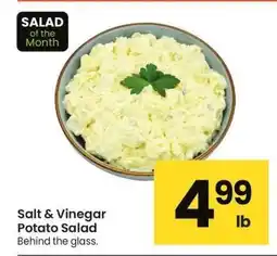 Albertsons Salt & Vinegar Potato Salad - Behind the glass offer