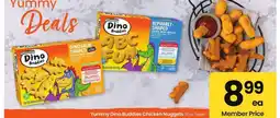 Albertsons Yummy Dino Buddies Chicken Nuggets - 35 oz. Frozen offer