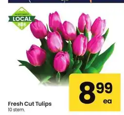 Albertsons Fresh Cut Tulips - 10 stem offer