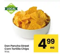 Albertsons Don Pancho Street Corn Tortilla Chips - 14 oz offer