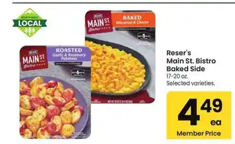 Albertsons Reser's Main St. Bistro Baked Side - 17-20 oz. Selected varieties offer
