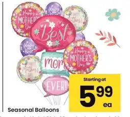 Albertsons Seasonal Balloons offer
