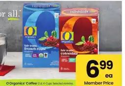 Albertsons O Organics Coffee - 12 ct. K - Cups., Selected varieties offer