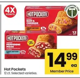 Albertsons Hot Pockets - 12 ct. Selected varieties offer
