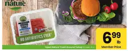 Albertsons Open Nature Fresh Ground Turkey - 93% Lean. 16 oz offer