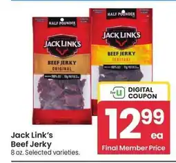 Albertsons Jack Link's Beef Jerky - 8 oz. Selected varieties offer