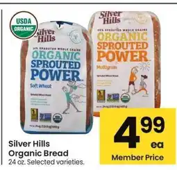 Albertsons Silver Hills Organic Bread - 24 oz. Selected varieties offer