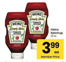 Albertsons Heinz Ketchup - 32 oz offer