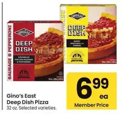 Albertsons Gino's East Deep Dish Pizza - 32 oz. Selected varieties offer