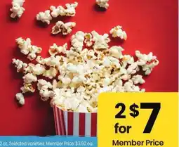 Albertsons Jolly Time Value Pack Popcorn - Selected varieties. Member Price: $3.50 ea offer