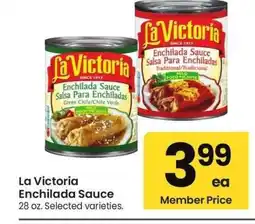 Albertsons La Victoria Enchilada Sauce - 28 oz., Selected varieties offer