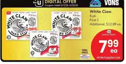Albertsons White Claw - 6 pk offer