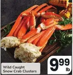 Albertsons Wild-Caught Snow Crab Clusters offer