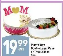 Albertsons Mom's Day Double Layer Cake or Tres Leches - 8 in offer
