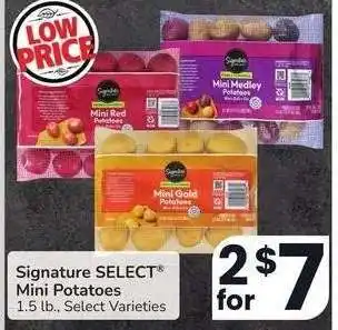 Albertsons Signature SELECT Mini Potatoes - 1.5 lb., Select Varieties offer