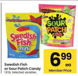 Albertsons Swedish Fish or Sour Patch Candy - 1.8 lb. Selected varieties offer