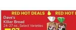 Albertsons Dave's Killer Bread - 24-27 oz., Select Varieties offer