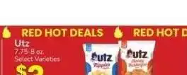 Albertsons Utz - 7.75-8 oz. Select Varieties offer