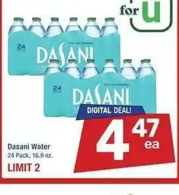 Albertsons Dasani Water - 24 Pack, 16.9 oz offer