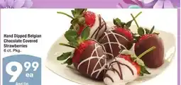 Albertsons Hand Dipped Belgian Chocolate Covered Strawberries - 6 ct. Pkg offer