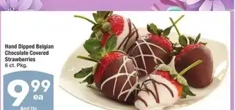 Albertsons Hand Dipped Belgian Chocolate Covered Strawberries - 6 ct. Pkg offer