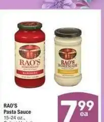 Albertsons Rao's Pasta Sauce - 15-24 oz., Select Varieties offer